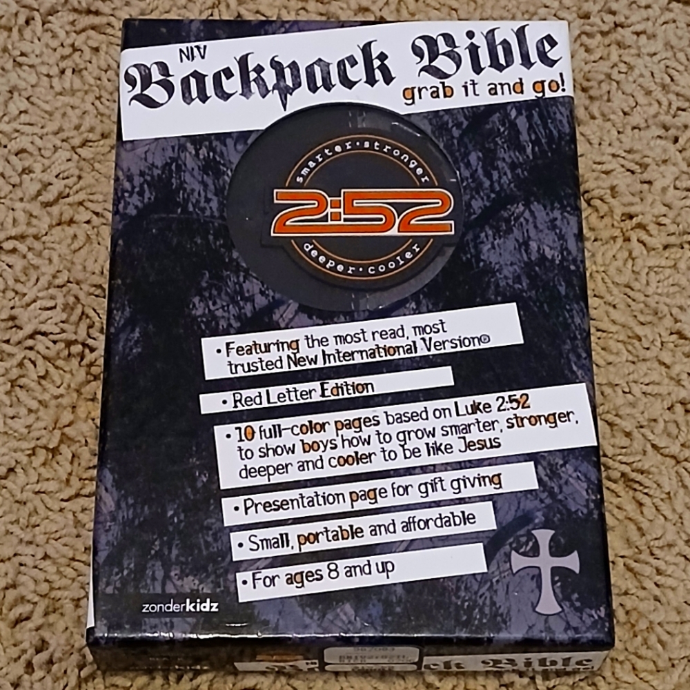 Backpack Bible (Kid's Bible)